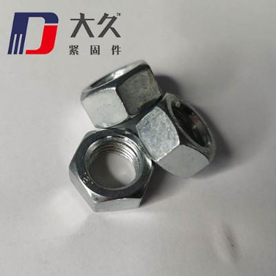 8級德標(biāo)DIN934鍍鋅高強(qiáng)度螺母